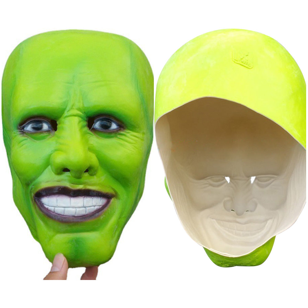 The Mask Jim Carrey Yellow Suit Cosplay Costume Men Uniform Outfit