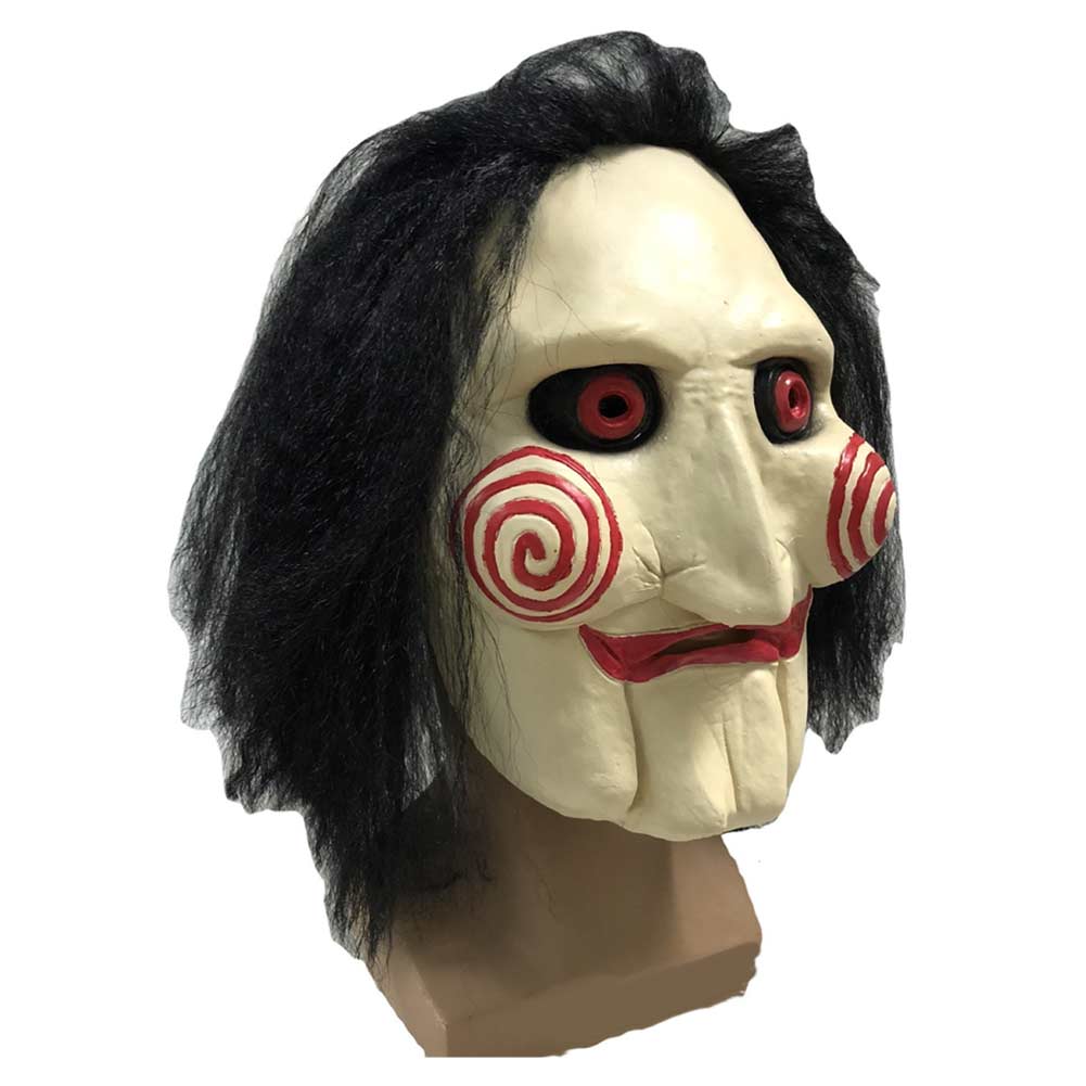 Saw X Jigsaw John Kramer Cosplay Latex Mask Halloween Costume Props
