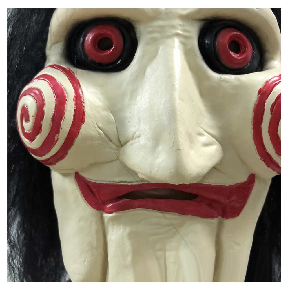 Saw X Jigsaw John Kramer Cosplay Latex Mask Halloween Costume Props