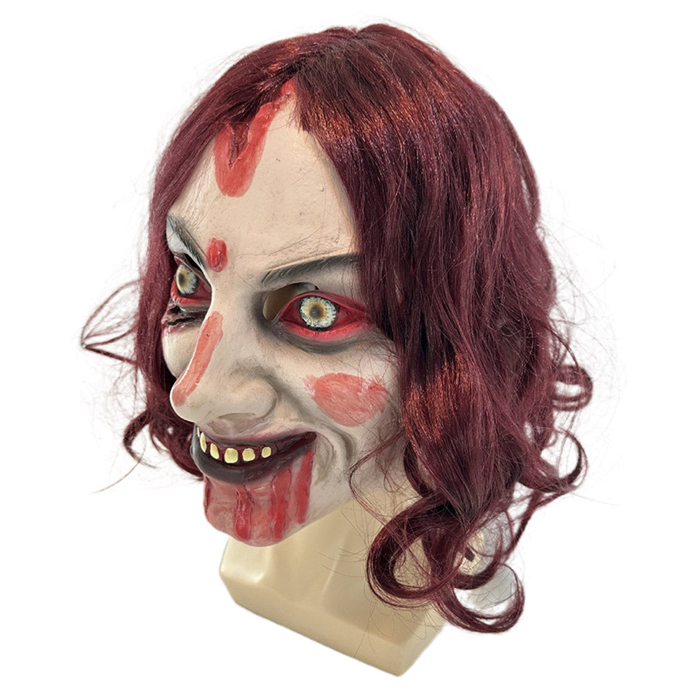 Evil Dead Rise Ellie Cosplay Latex Mask Halloween Masquerade Accessories Cosplay Props