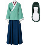 Season 3 Maomao Green Outfit Cosplay Costume Halloween Carnival Party Suit