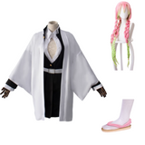 Demon Slayer Kanroji Mitsuri Team Uniform Cosplay Costume Outfits Halloween Carnival Suit