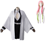 Demon Slayer Kanroji Mitsuri Team Uniform Cosplay Costume Outfits Halloween Carnival Suit