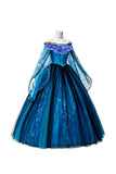 Frankenstein Elizabeth Women Blue Dress Cosplay Costume Halloween Carnival Party Suit