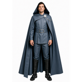 Dr.Doom Gray Rope Cosplay Costume Halloween Carnival Party Suit