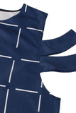 Mahito Cosplay Dark Blue Suit Set For Halloween Carnival Party
