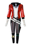 Arcane League of Legends Season 2 Vi Cosplay Costume Female Red Outfits Halloween Carnival Suit