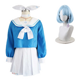 Blue Archive Arona Blue Sailor Skirt Cosplay Costume Outfits Halloween Carnival Suit