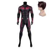 Daredevil Born Again 2025 Costume Matt Murdock Cosplay For Adult Man Black Jumpsuit Halloween Carnival Suit