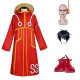 One Piece Monkey D. Luffy Future Island Egghead Arc Cosplay Costume Uniform Outfits