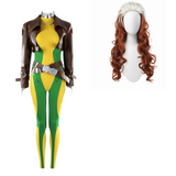 Rivals Rogue Women Yellow and Green Jumpsuit Cosplay Costume Halloween Carnival Party Suit