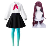 Hexed Billie White School Uniform for Kids Children Cosplay Costume Halloween Carnival Party Suit