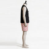 Dungeon Crawler Carl Carl Black Vest and Polka Dot Shorts Cosplay Costume Halloween Carnival Party Suit