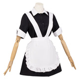 The Rocky Horror Show Magenta Maid Women Maid Uniform Outfits Cosplay Costume Halloween Carnival Party Suit