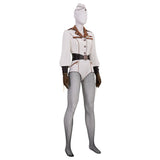 The Boys Vought Rising Private Angel Women White Outfit Cosplay Costume Halloween Carnival Party Suit