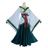 The Western Capital Arc Maomao Women Blue Hanfu Cosplay Costume Halloween Carnival Party Suit