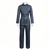 Dr.Doom Gray Rope Cosplay Costume Halloween Carnival Party Suit