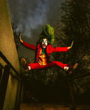 Joker Origin Romeo 2019 Film DC Movie Joaquin Phoenix Arthur Fleck Cosplay Costume Outfit Suit Uniform