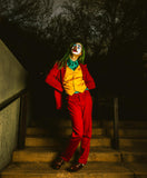 Joker Origin Romeo 2019 Film DC Movie Joaquin Phoenix Arthur Fleck Cosplay Costume Outfit Suit Uniform