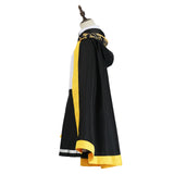 Wand and Sword The Wizard Knight Tale Lihanna Owenzaus Black Outfit Cosplay Costume Halloween Carnival Party Suit