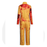 Kill Bill The Bride Women Yellow Training Outfit Cosplay Costume Halloween Carnival Party Suit