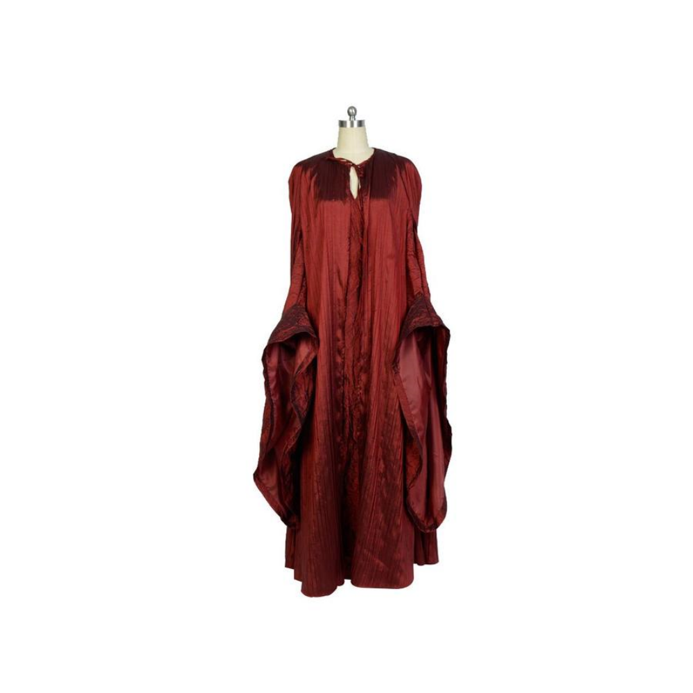 GoT Game of Thrones The Red Woman Melisandre Outfit Cosplay Costume ...