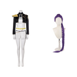 Kpop Demon Hunters Costume Rumi Cosplay Black Golden Performance Stage Outfit For Adult Female Halloween Carnival Suit