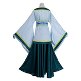 The Western Capital Arc Maomao Women Blue Hanfu Cosplay Costume Halloween Carnival Party Suit