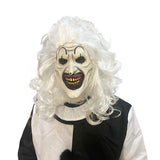 Terrifier 3 2024 Movie The Clown Mask Cosplay Latex Masks Helmet Halloween Party Props