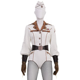 The Boys Vought Rising Private Angel Women White Outfit Cosplay Costume Halloween Carnival Party Suit