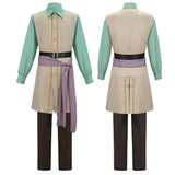 The Backrooms Captaion Clark Brown Outfit Cosplay Costume Halloween Carnival Party Suit