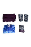 Masters of the Universe Skeletor Blue Jumpsuit Cosplay Costume Halloween Carnival Party Suit