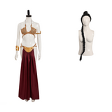 [In Stock] Return of the Jedi Leia Metal Bikini Cosplay Costume For Women Halloween Carnival Suit