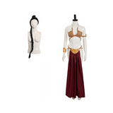 Return of the Jedi Leia Slave Leia Metal Bikini Cosplay Costume Outfits Halloween Carnival Suit