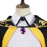 Wand and Sword The Wizard Knight Tale Lihanna Owenzaus Black Outfit Cosplay Costume Halloween Carnival Party Suit