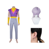 Mystery Cosplay Rose Red Vest Outfit For Adult Man Halloween Carnival Suit