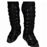 The Odyssey Agamemnon Black Armor Set Cosplay Costume Halloween Carnival Party Suit