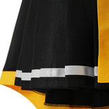 Wand and Sword The Wizard Knight Tale Lihanna Owenzaus Black Outfit Cosplay Costume Halloween Carnival Party Suit