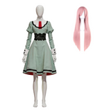 The Ribbon Hero Sapphire Princess Knight Women Green Dress Cosplay Costume Halloween Carnival Party Suit