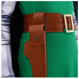 Dr.Doom Kids Children Green Outfit Cosplay Costume Halloween Carnival Party Suit
