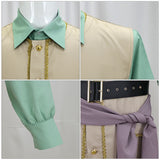 The Backrooms Captaion Clark Brown Outfit Cosplay Costume Halloween Carnival Party Suit