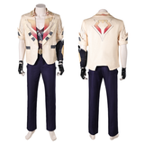 Valorant Costume TEJO Cosplay Beige Suit For Adult Man Halloween Carnival Suit