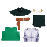 Dr.Doom Kids Children Green Outfit Cosplay Costume Halloween Carnival Party Suit