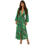 Off Campus Allie Haye Women Green Dress Cosplay Costume Halloween Carnival Party Suit