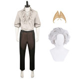 Baldur's Gate 3 Astarion Medieval Shirt Suit Cosplay Costume Outfits Halloween Carnival Suit