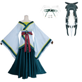 The Western Capital Arc Maomao Women Blue Hanfu Cosplay Costume Halloween Carnival Party Suit