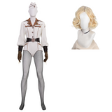 The Boys Vought Rising Private Angel Women White Outfit Cosplay Costume Halloween Carnival Party Suit