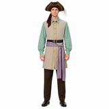 The Backrooms Captaion Clark Brown Outfit Cosplay Costume Halloween Carnival Party Suit