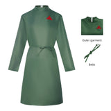 The Rocky Horror Picture Show Dr. Frank-N-Furter Green Coat Cosplay Costume Halloween Carnival Party Suit