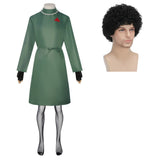 The Rocky Horror Picture Show Dr. Frank-N-Furter Green Coat Cosplay Costume Halloween Carnival Party Suit